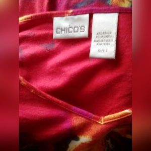 Chico's Tops - Chico's Women's Top Sz 3 or XL Multi Floral Chico's Tops - Chico's Women's Top Sz 3 or XL Multi Floral
